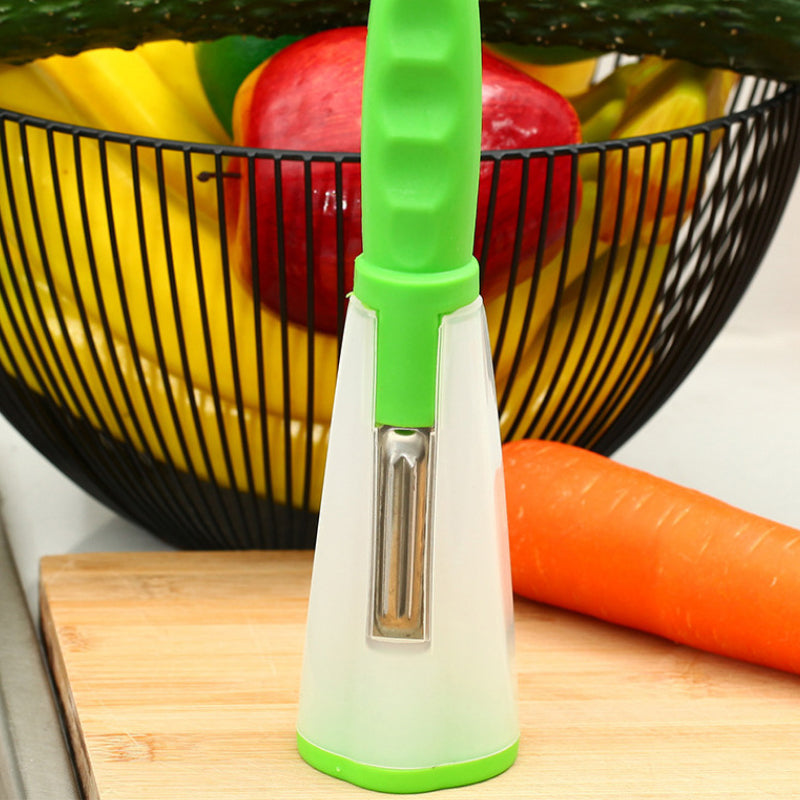 Storage Peeler – Double-Sided Stainless Steel Blade