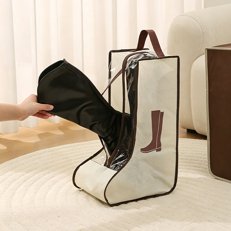 Clear PVC Shoe Organizer for Boots and Multiple Shoe Types