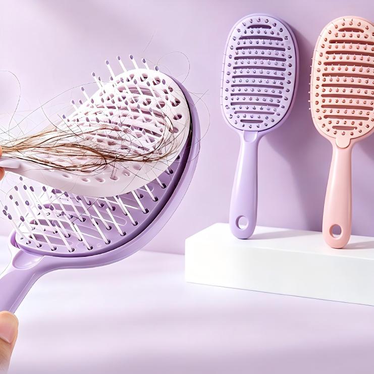 The Smart Foldable Self-Cleaning Hair Brush