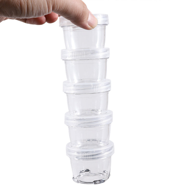 Portable Camping Spice Bottle Set with Mesh Bag