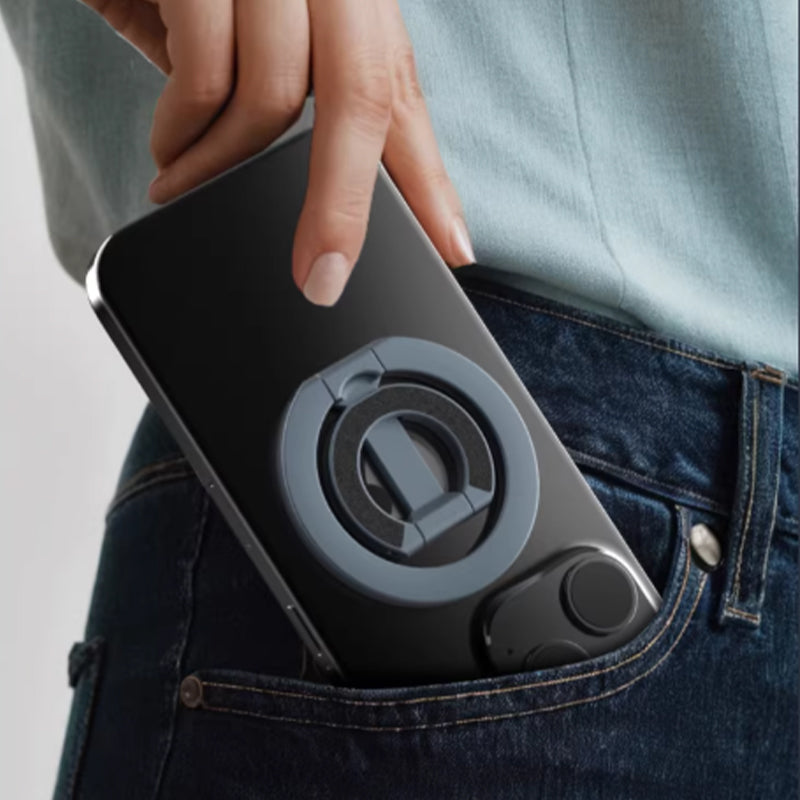 Slim Magnetic Foldable Phone Stand – Universal for All Smartphones