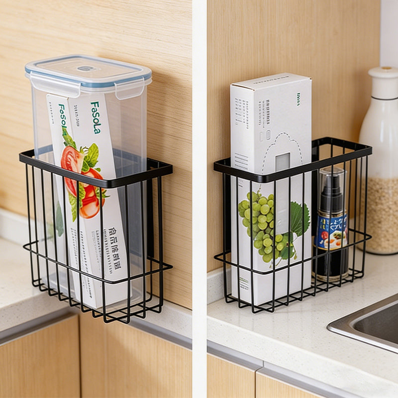 Magnetic Fridge Storage Rack with Strong Full-Back Magnet