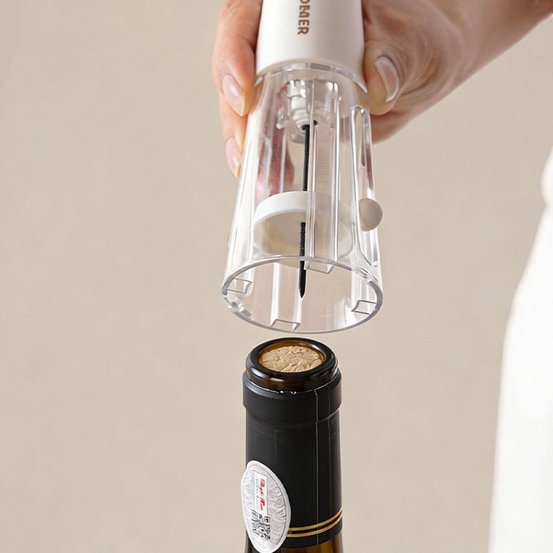2-in-1 Air Pressure Wine Opener with Foil Cutter