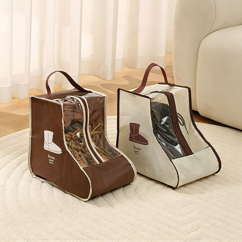 Clear PVC Shoe Organizer for Boots and Multiple Shoe Types