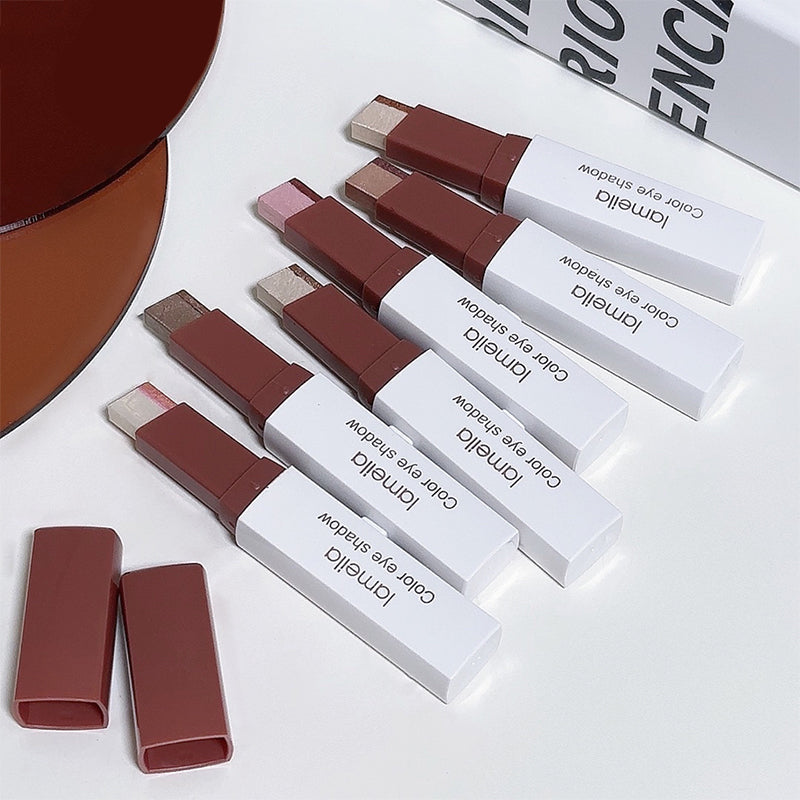 Waterproof Dual-Color Gradient Eyeshadow Stick
