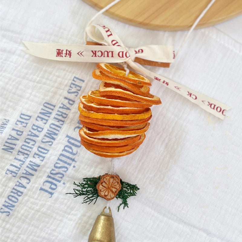 Natural Orange Car Hanging Ornament with Essential Oil