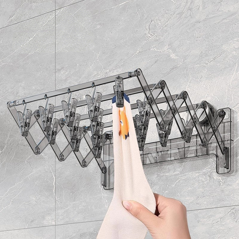 Retractable Vacuum Suction Drying Rack