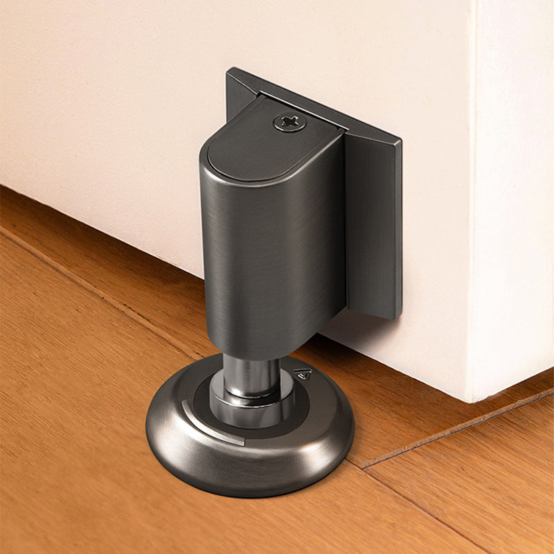No-Drill Dual Magnetic Door Stop – Strong Hold & Auto Rebound