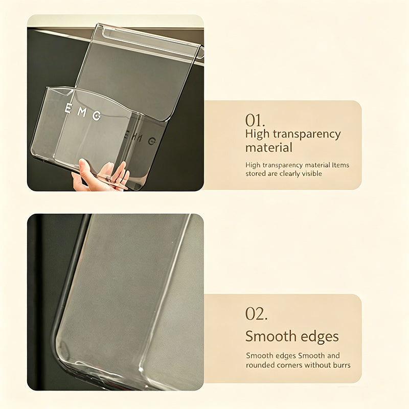 Transparent PET Over Cabinet Door Organizer