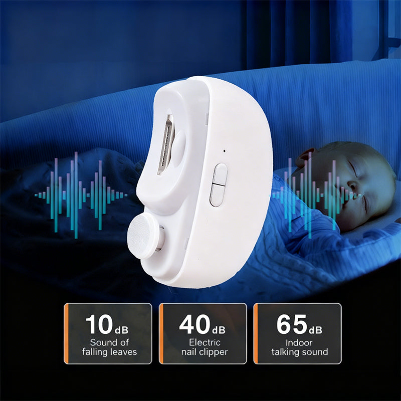 Quiet Electric Nail Clipper for Kids & Adults with Safety Lock