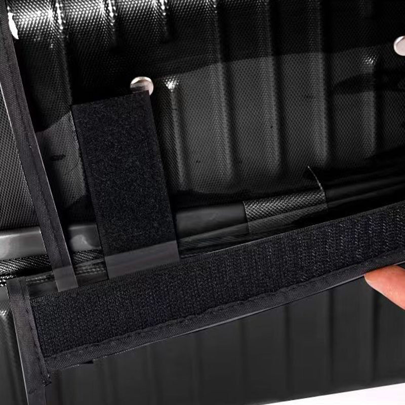 Full Coverage Transparent Luggage Cover with Handle Openings