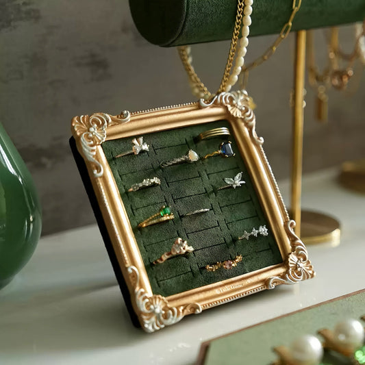 European-Style Jewelry Display Stand for Rings & Earrings
