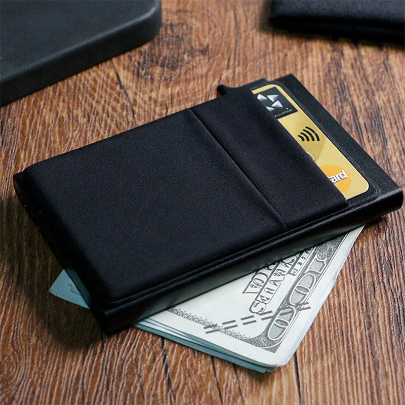 RFID Blocking Pop Up Card Holder Wallet