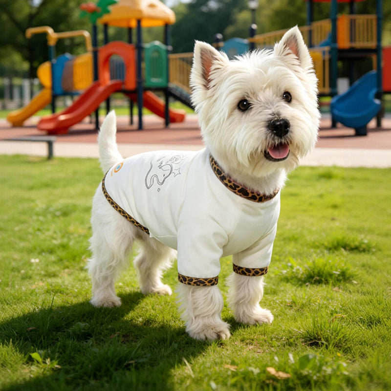 Cooling & UV Protection Pet Shirt with Heat-Responsive Indicator