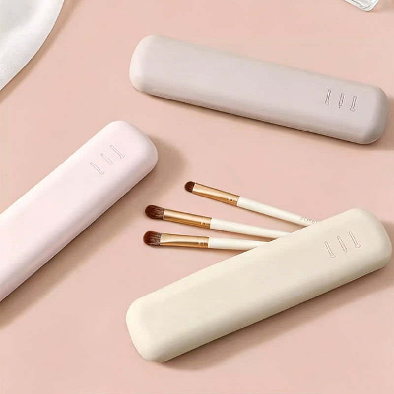 Magnetic Closure Silicone Brush Storage Case