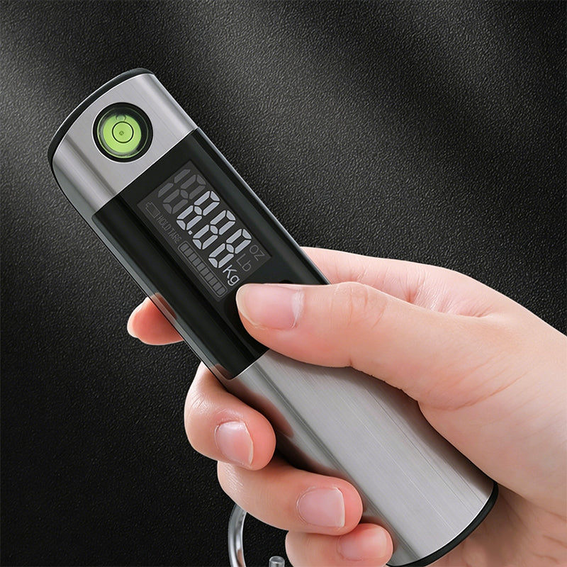 Portable Digital Luggage Scale with Measuring Tape