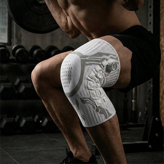 Dial Adjustable Knee Brace with Silicone Cushion Support