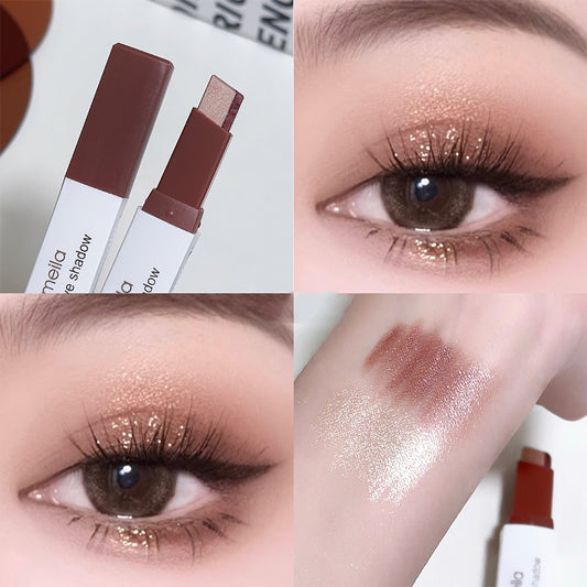 Waterproof Dual-Color Gradient Eyeshadow Stick