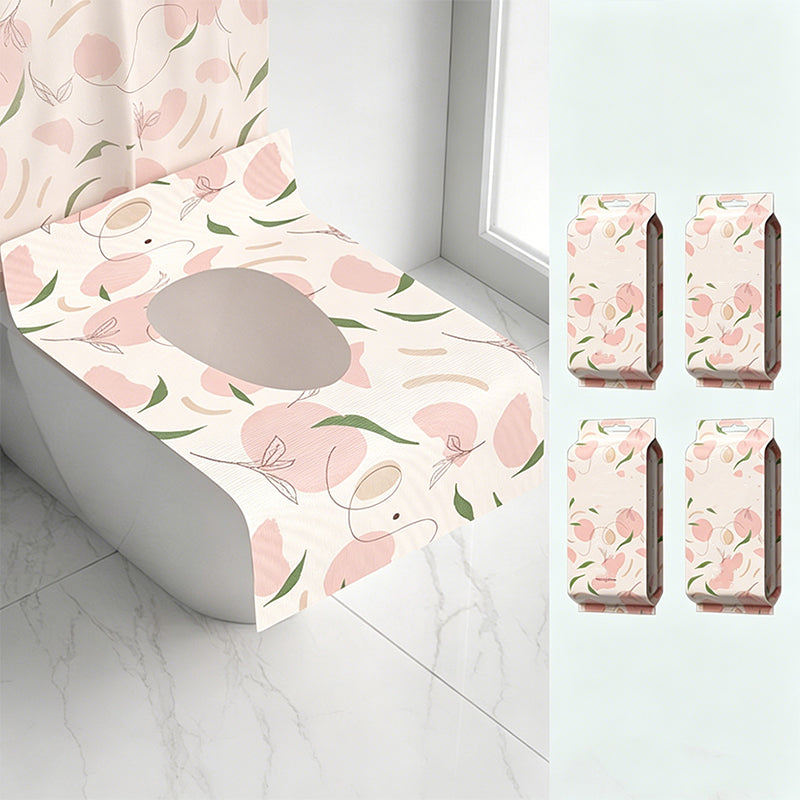 Printed Waterproof Portable Disposable Toilet Seat Covers