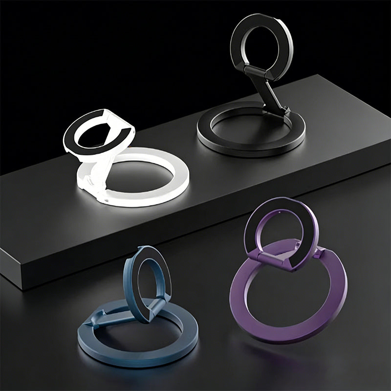 Slim Magnetic Foldable Phone Stand – Universal for All Smartphones