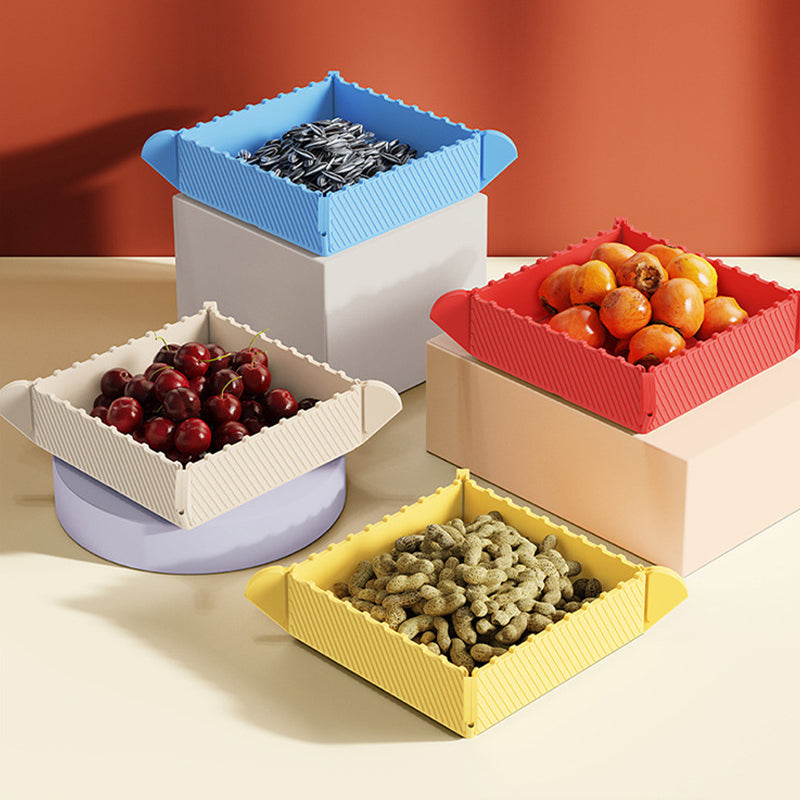 Magnetic Foldable Silicone Mat – Cutting Board, Trivet & Storage Box