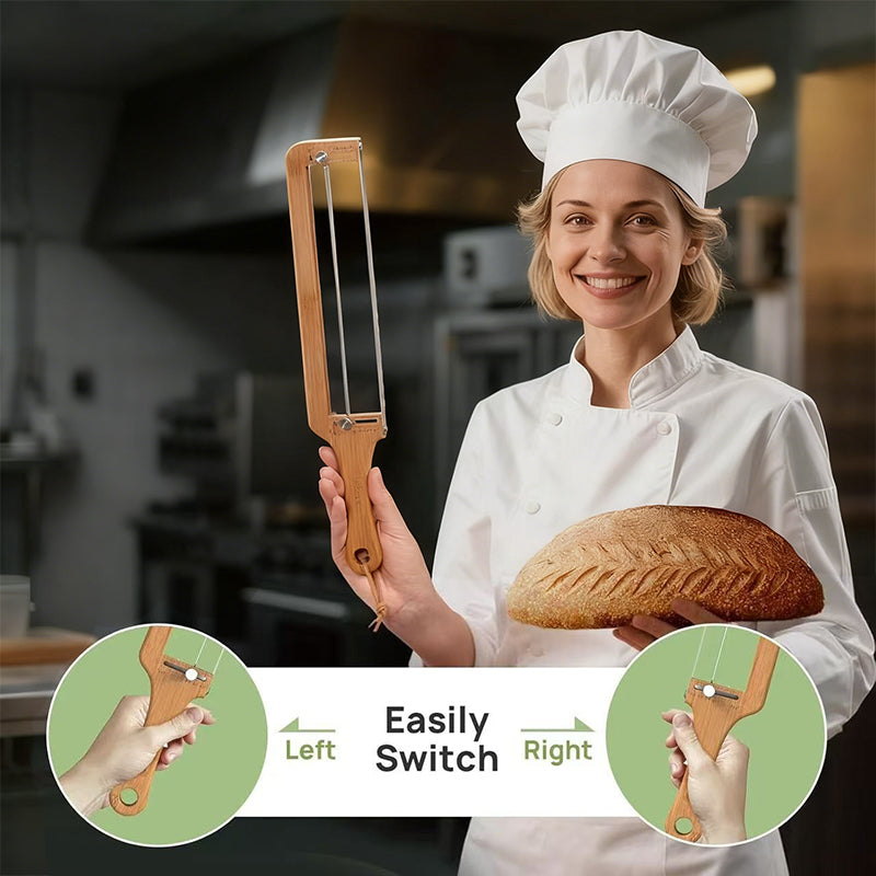 Premium Adjustable Slicing Bread Knife