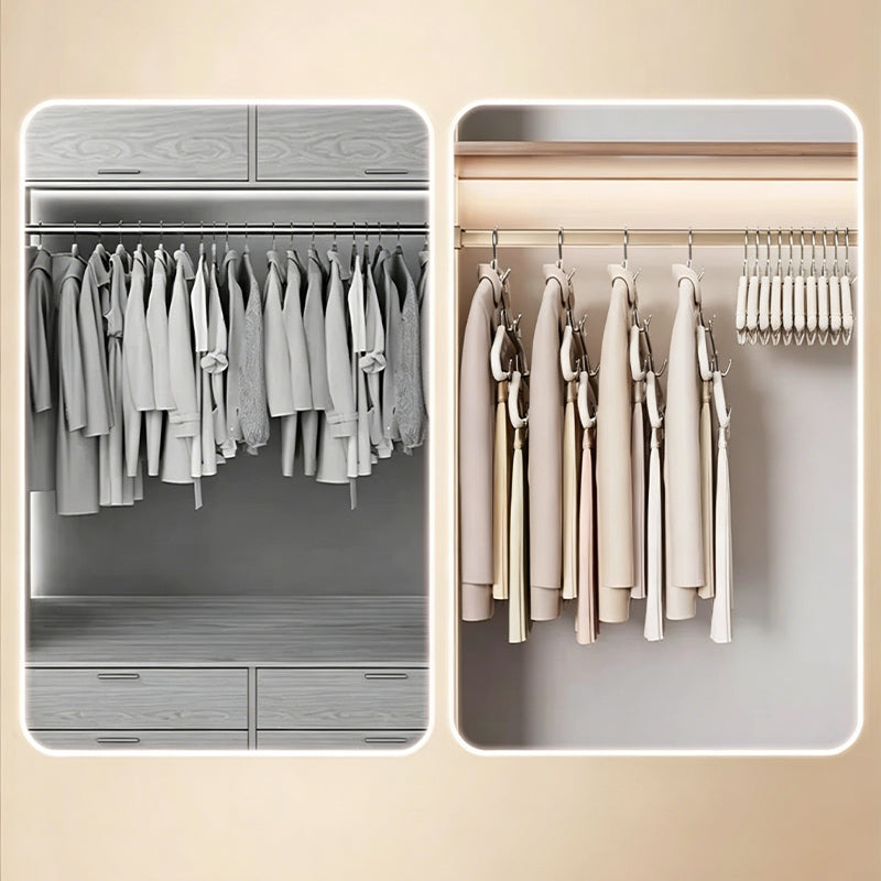 Premium All-in-One Outfit Hanger with Adjustable Clips