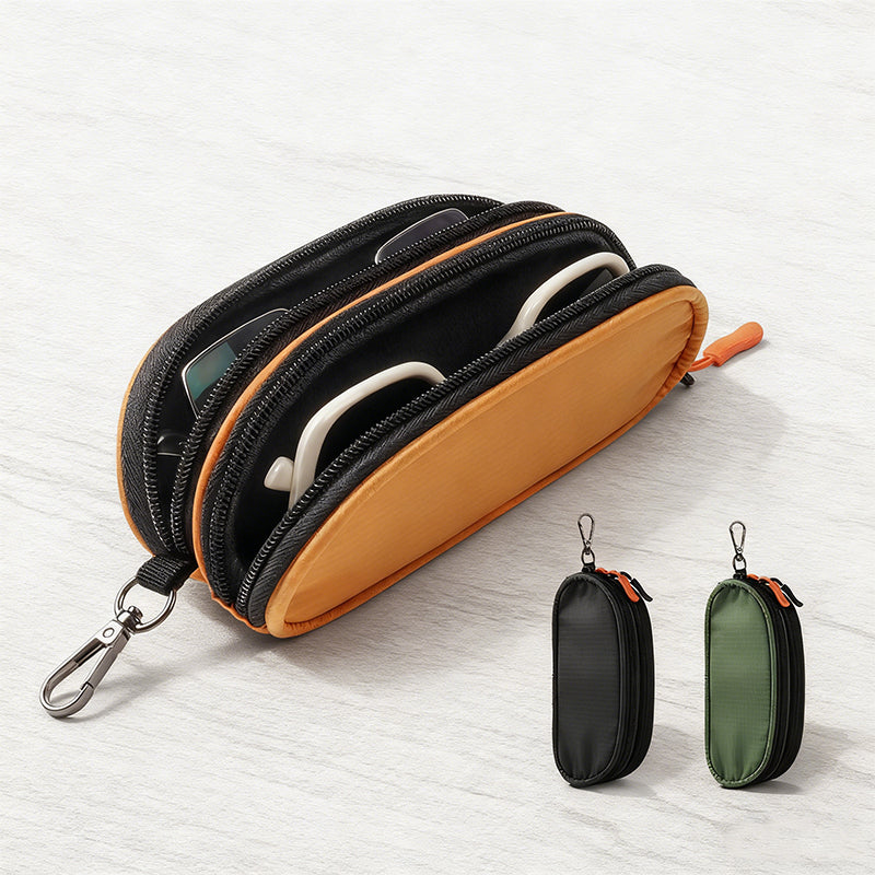 Premium Double-Layer Eyewear Pouch