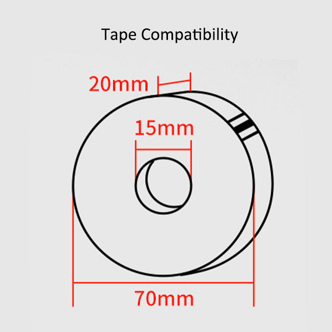 360° Swivel Tape Cutter with Suction Base – One-Hand Operation Design
