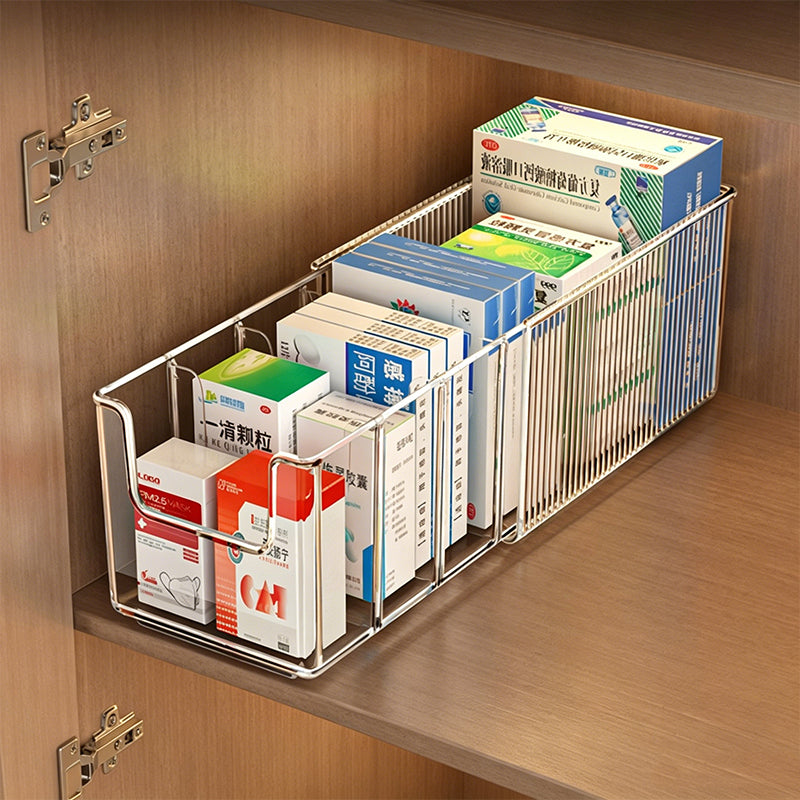Expandable Medicine Organizer with Removable Dividers