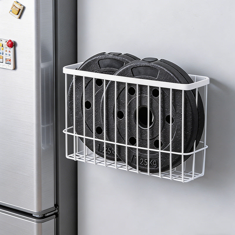 Magnetic Fridge Storage Rack with Strong Full-Back Magnet
