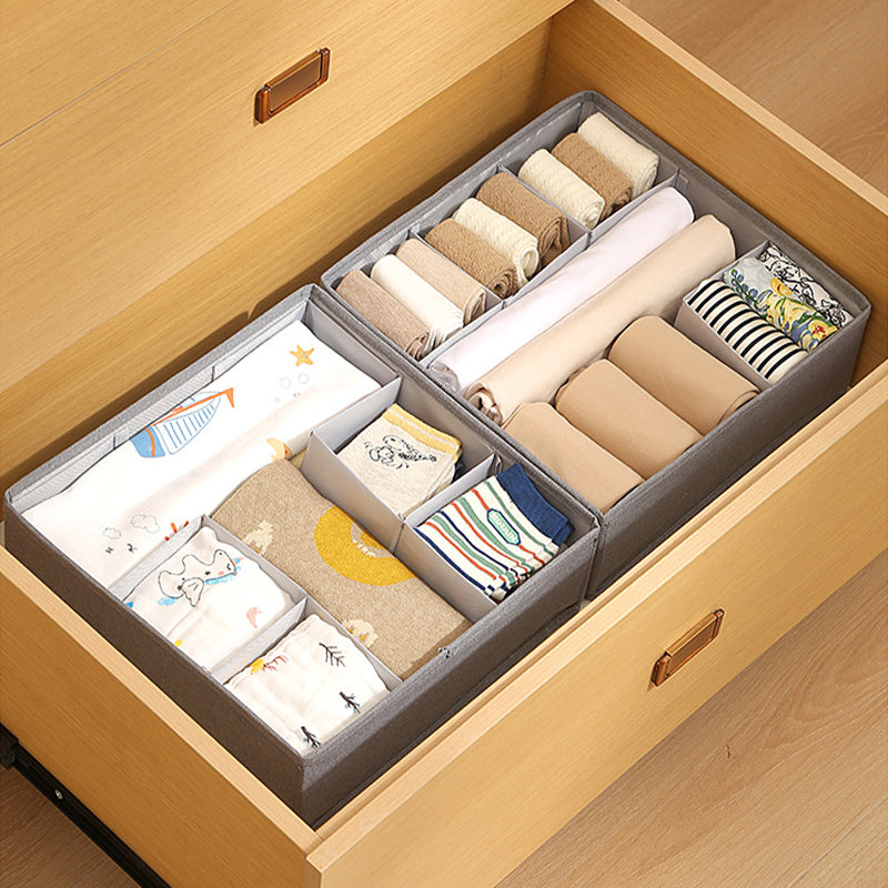 3-in-1 Adjustable Foldable Drawer Organizer