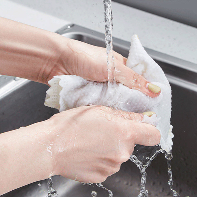 Disposable Cleaning Glove Cloth – Wet & Dry Dual-Use Dusting Wipes