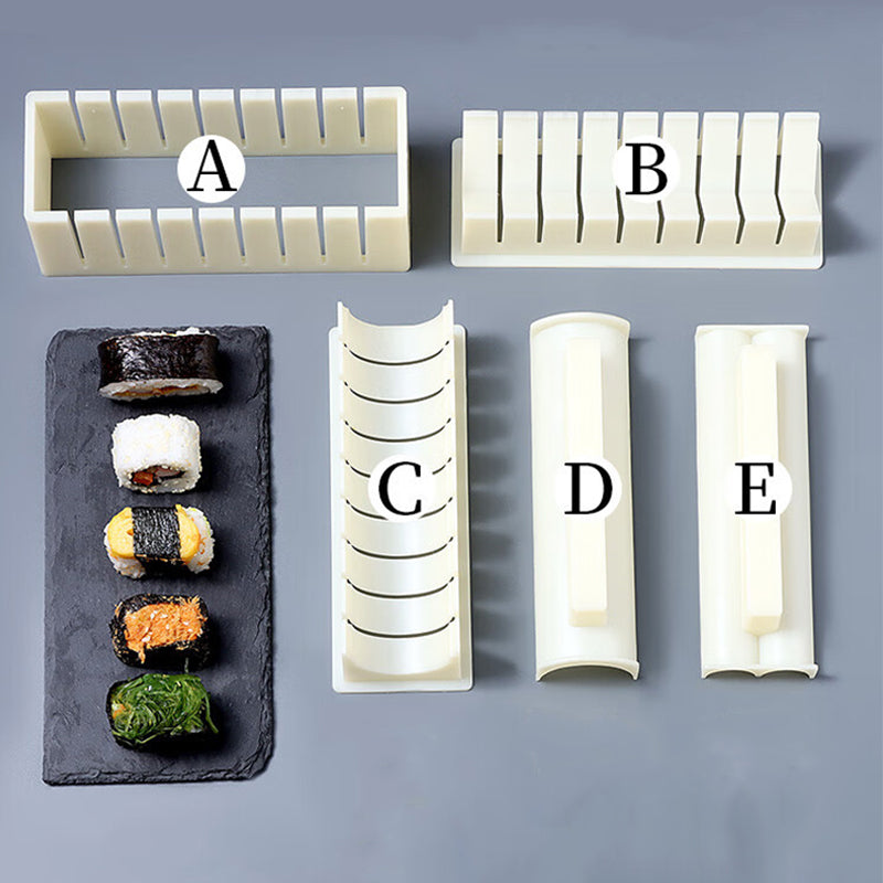 Easy Press Sushi Mold with Cutting Grooves
