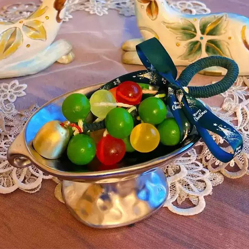 Christmas Tree Grape Essential Oil Soap | Handmade Hanging Soap