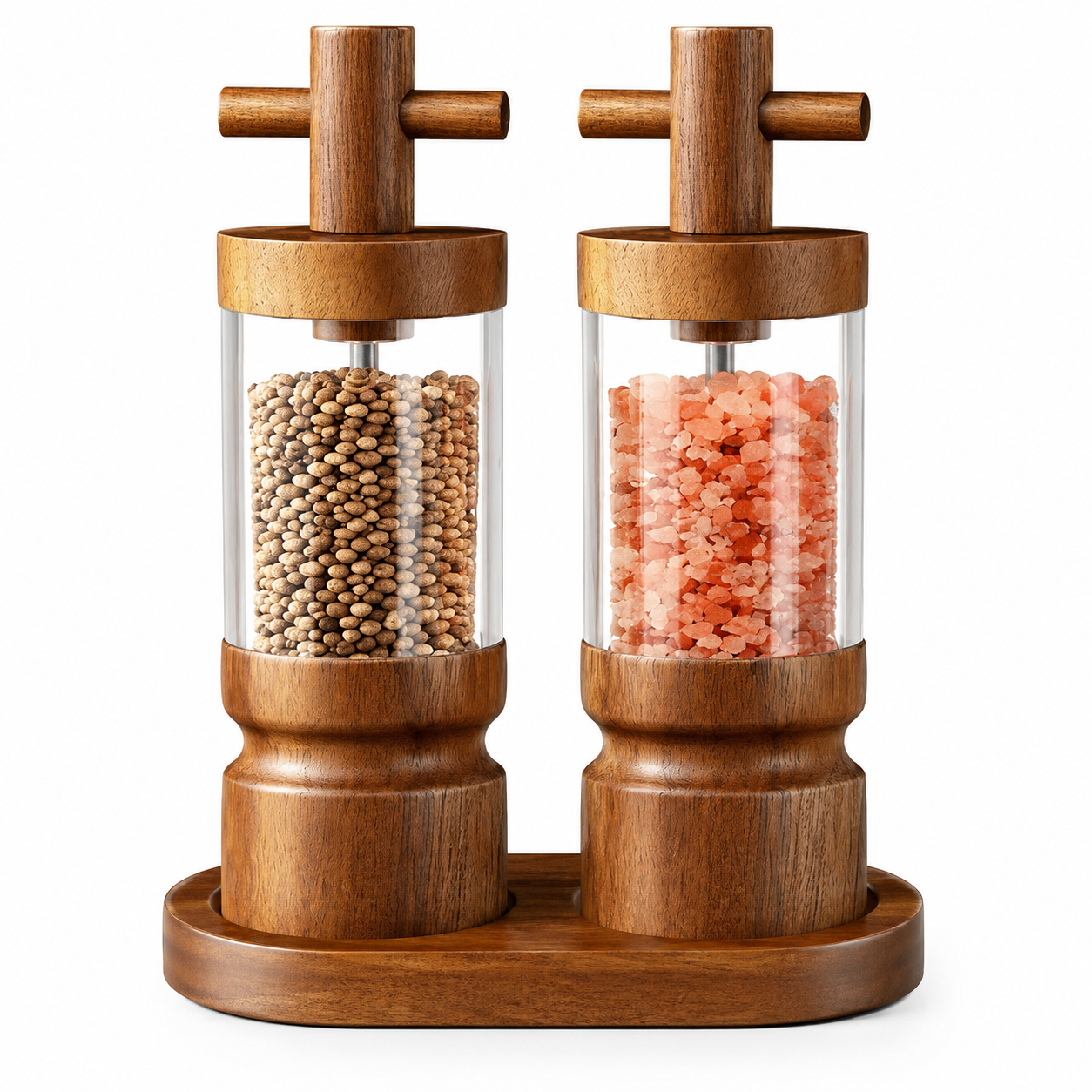 Premium Wooden Pepper Grinder