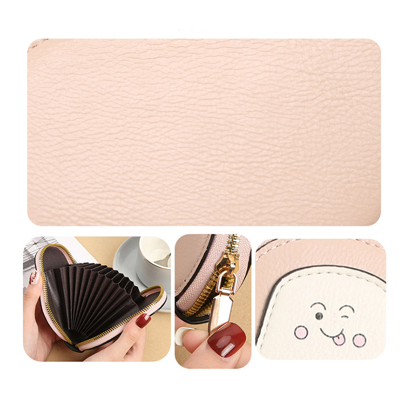 Avocado-Shaped RFID Card Holder – Portable & Spacious