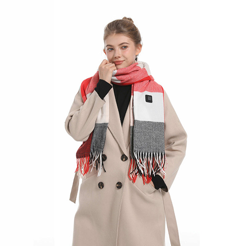 USB Heated Scarf – 3-Level Fast Heating