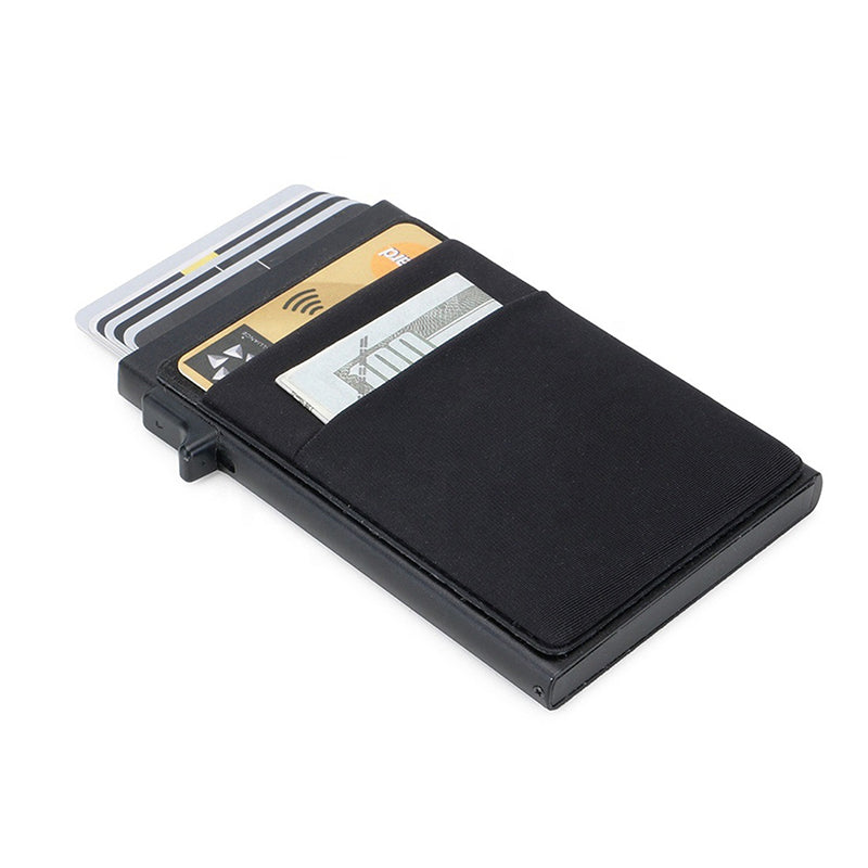RFID Blocking Pop Up Card Holder Wallet