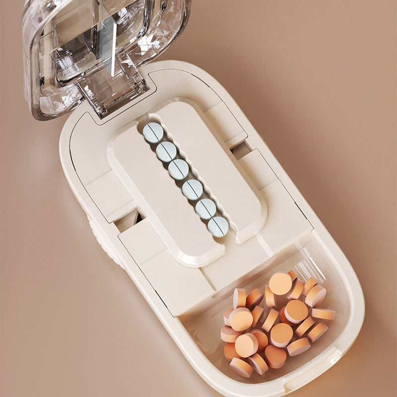 Portable Pill Cutter & Organizer