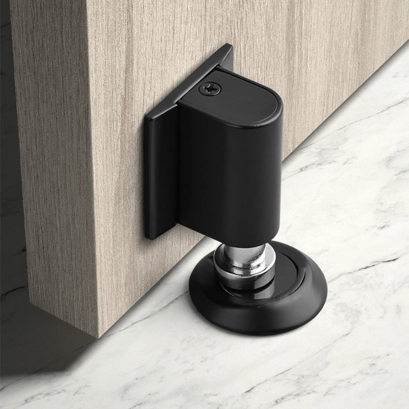 No-Drill Dual Magnetic Door Stop – Strong Hold & Auto Rebound