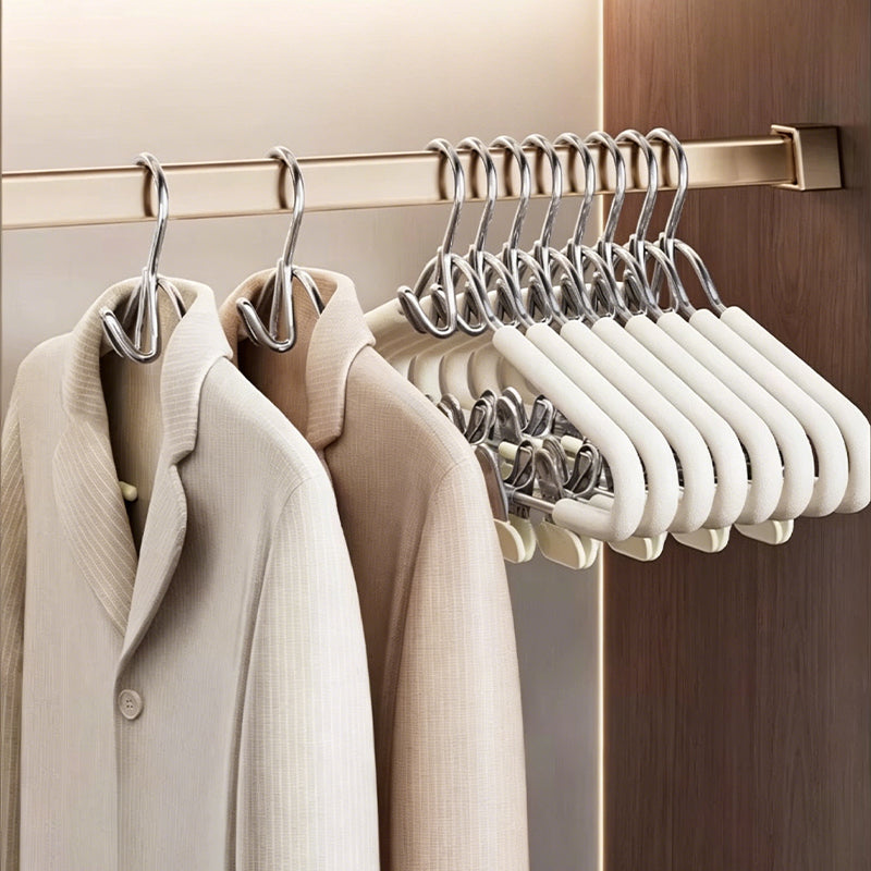 Premium All-in-One Outfit Hanger with Adjustable Clips