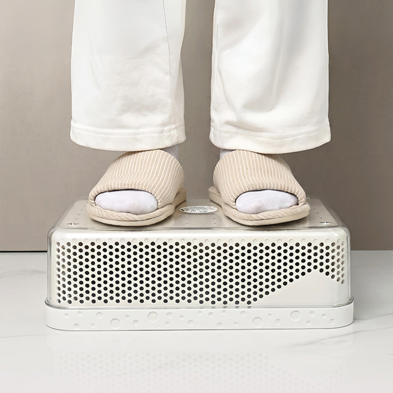 Large Capacity 2-Tier Stackable Square Drain Basket Set