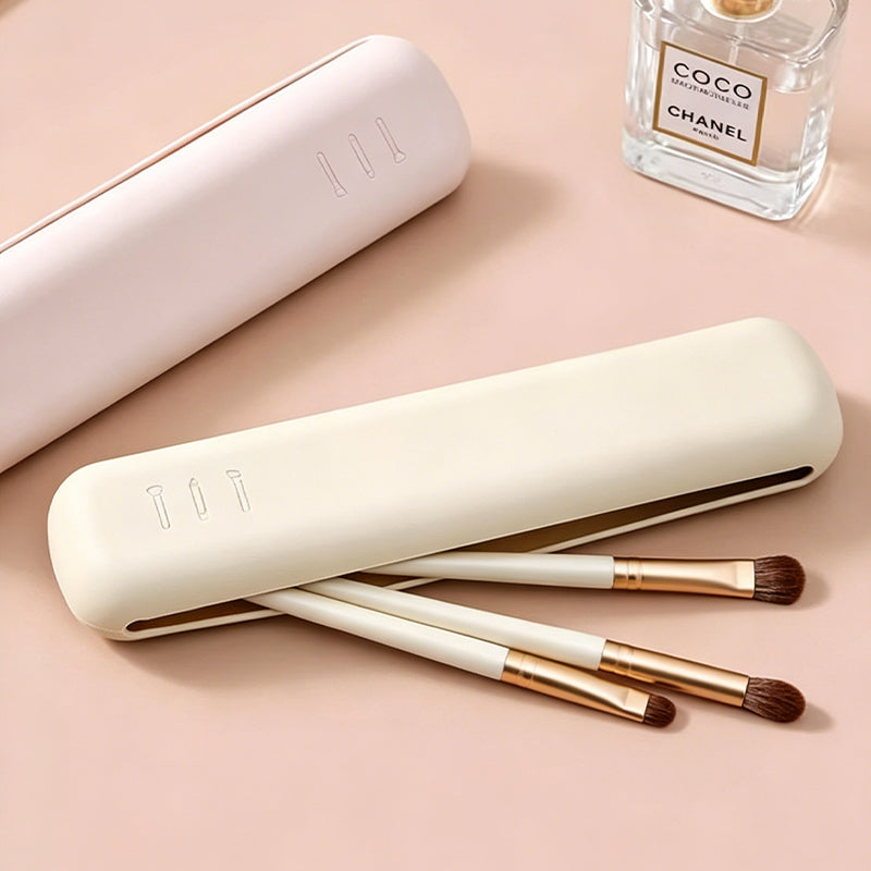 Magnetic Closure Silicone Brush Storage Case