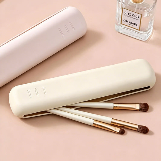 Magnetic Closure Silicone Brush Storage Case