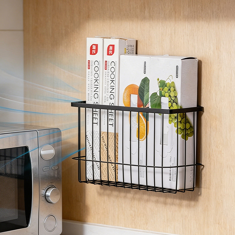 Magnetic Fridge Storage Rack with Strong Full-Back Magnet