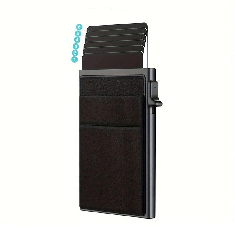 RFID Blocking Pop Up Card Holder Wallet