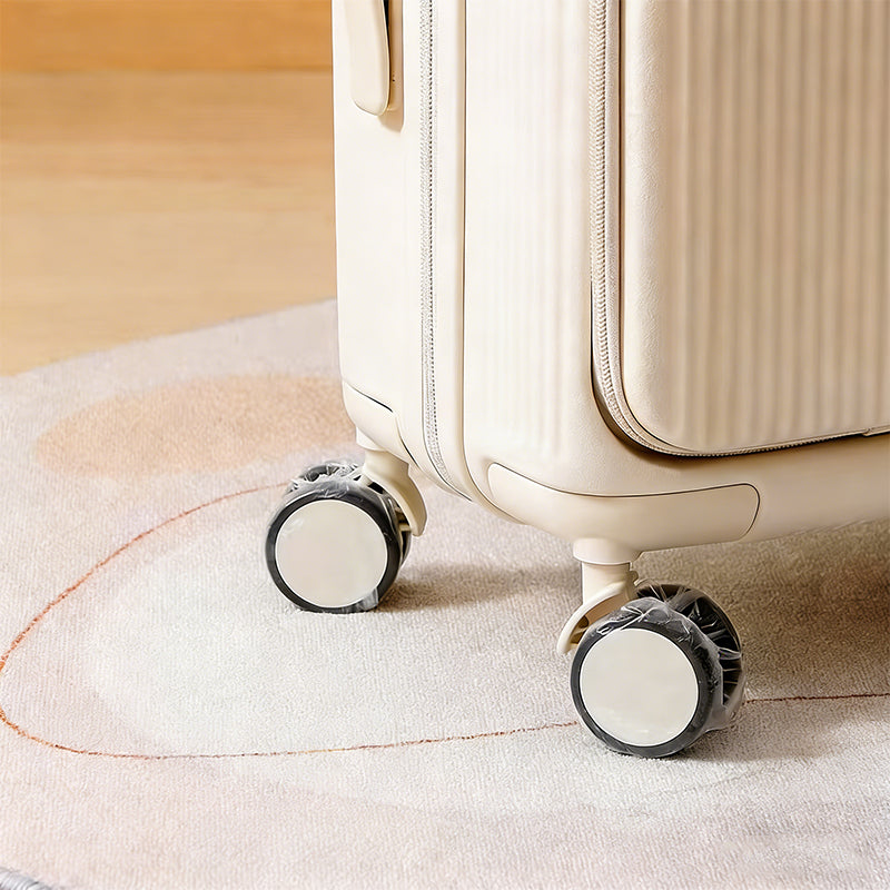 Disposable universal luggage wheel anti-dirt protective cover