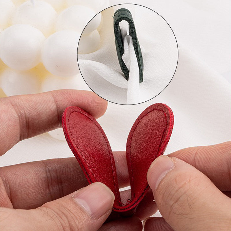 Leather Magnetic Clothing Hem Clips for Pants & Sleeves