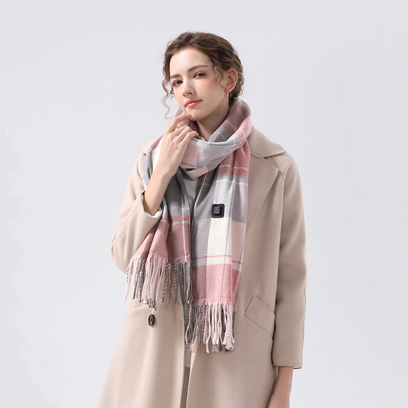 USB Heated Scarf – 3-Level Fast Heating